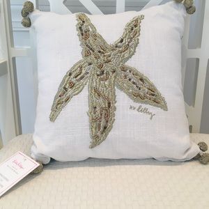 Lilly Pulitzer “Seeing Stars” pillow